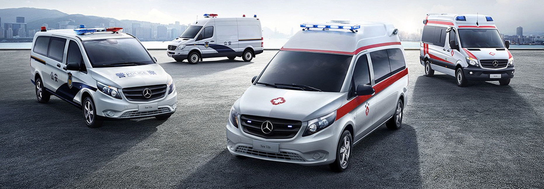 开着奔驰雷霆房车与孩子一起旅行