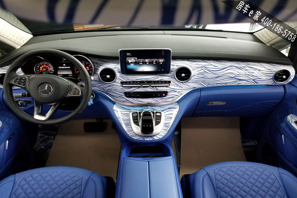 奔驰v260改装商务房车东方威尼斯版下线,MPV中的爱马仕