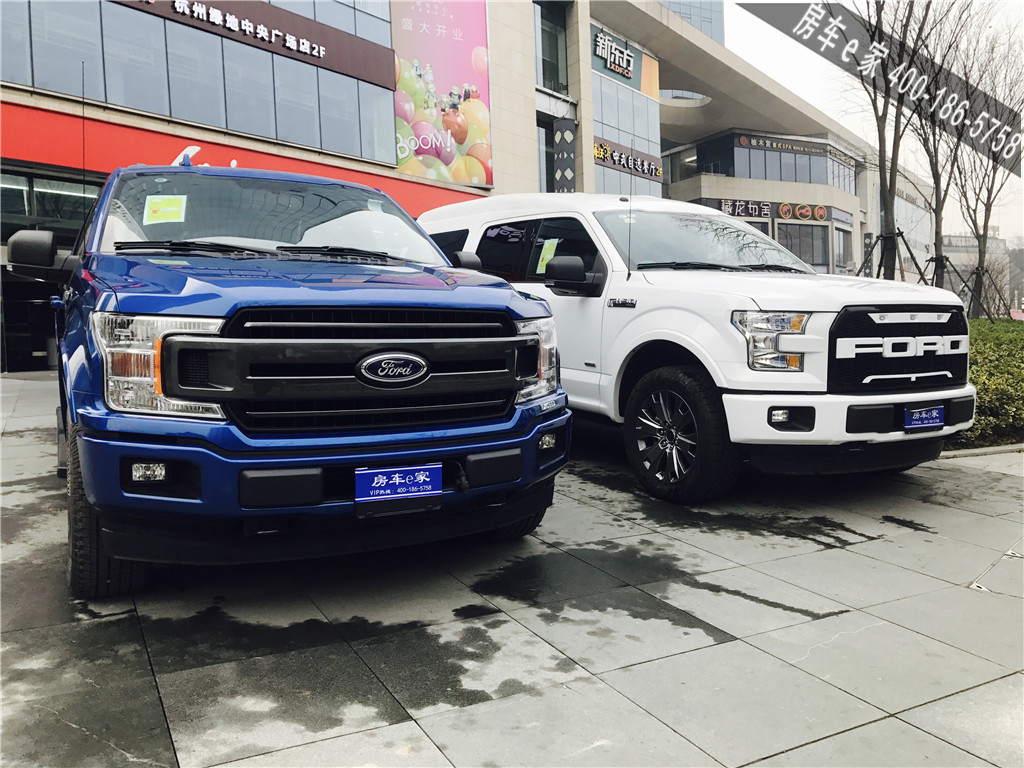 对比17款和18款福特F150勇猛者,现车售全国